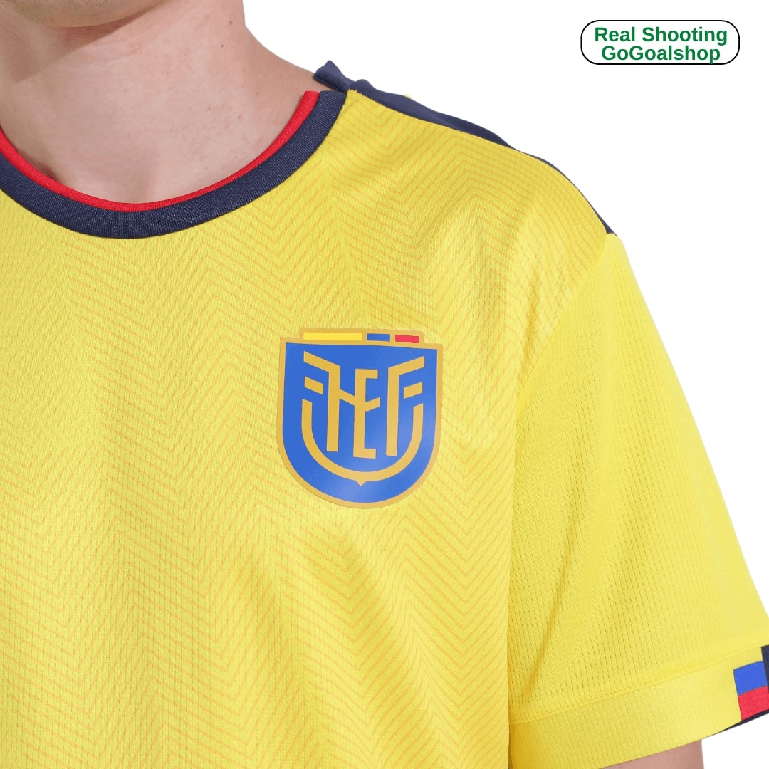 Ecuador 2022 Home Yellow Jersey