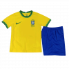 Brazil 2021 Home Yellow Kids Kit