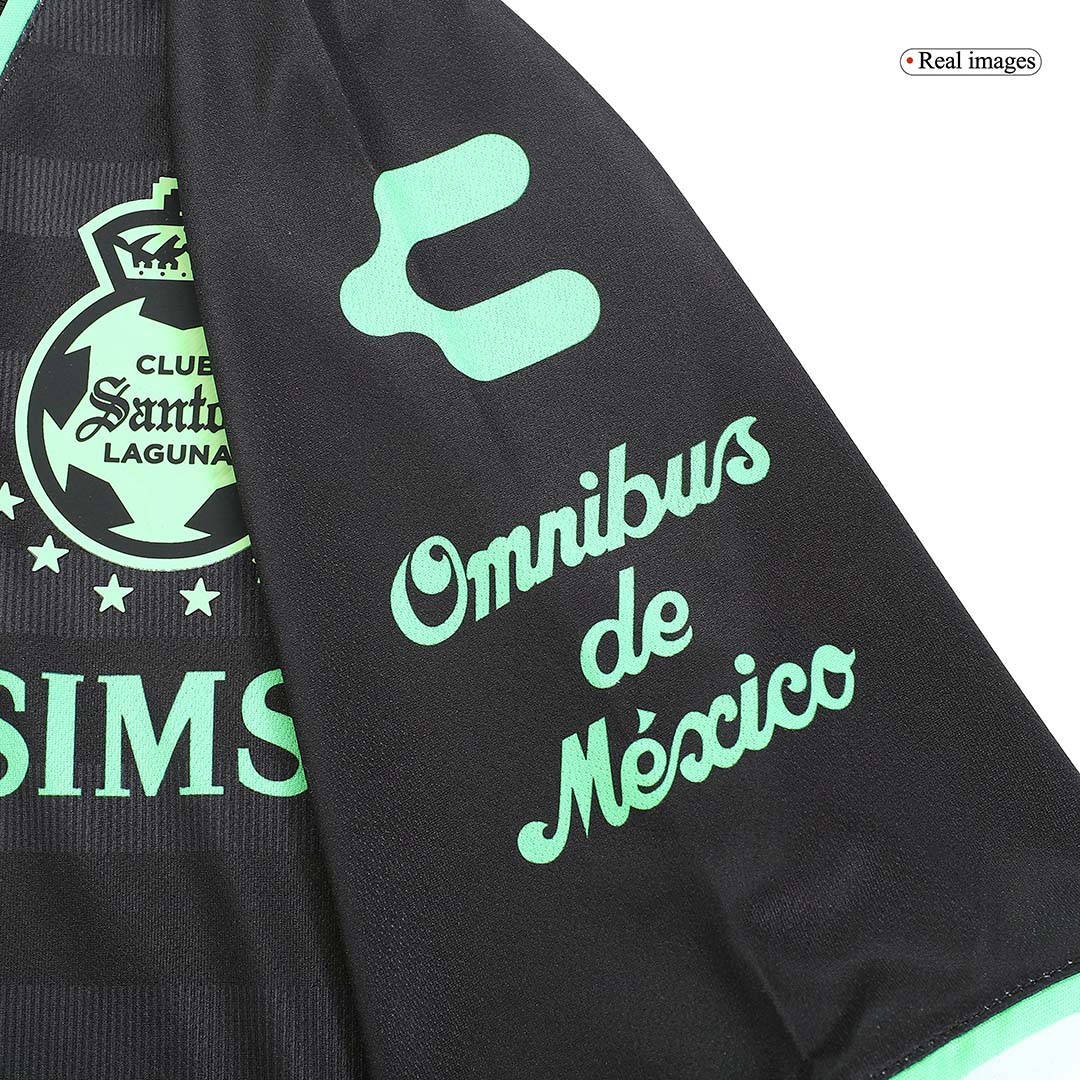 Santos Laguna 2023/24 Away Black Jersey