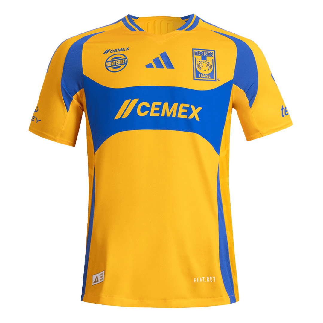 Tigres UANL 2024/25 Home Yellow Player Version Jersey