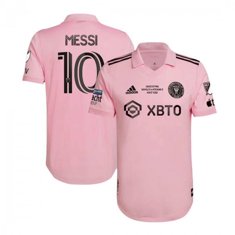 MESSI #10 Inter Miami CF 2023 Home Pink Player Version Jersey