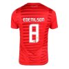 EDENILSON #8 SC Internacional 2021/22 Home Red Jersey