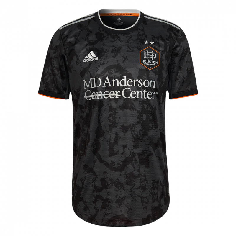 Houston Dynamo 2022 Away Black Player Version Jersey