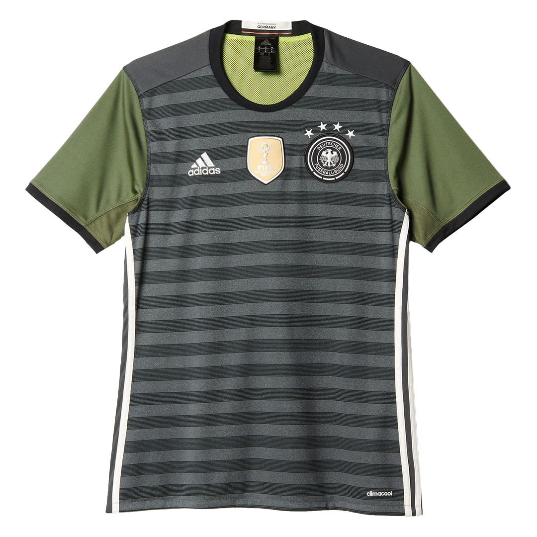 Germany 2016 Away Black Retro Jersey