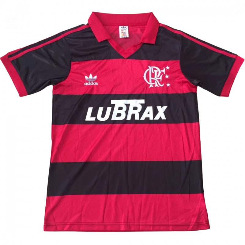 CR Flamengo 1990 Home Black Retro Jersey