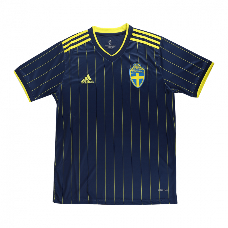 Sweden 2020 Away Blue Jersey