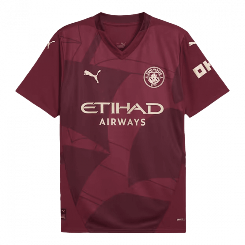 Manchester City 2024/25 Third Red Jersey