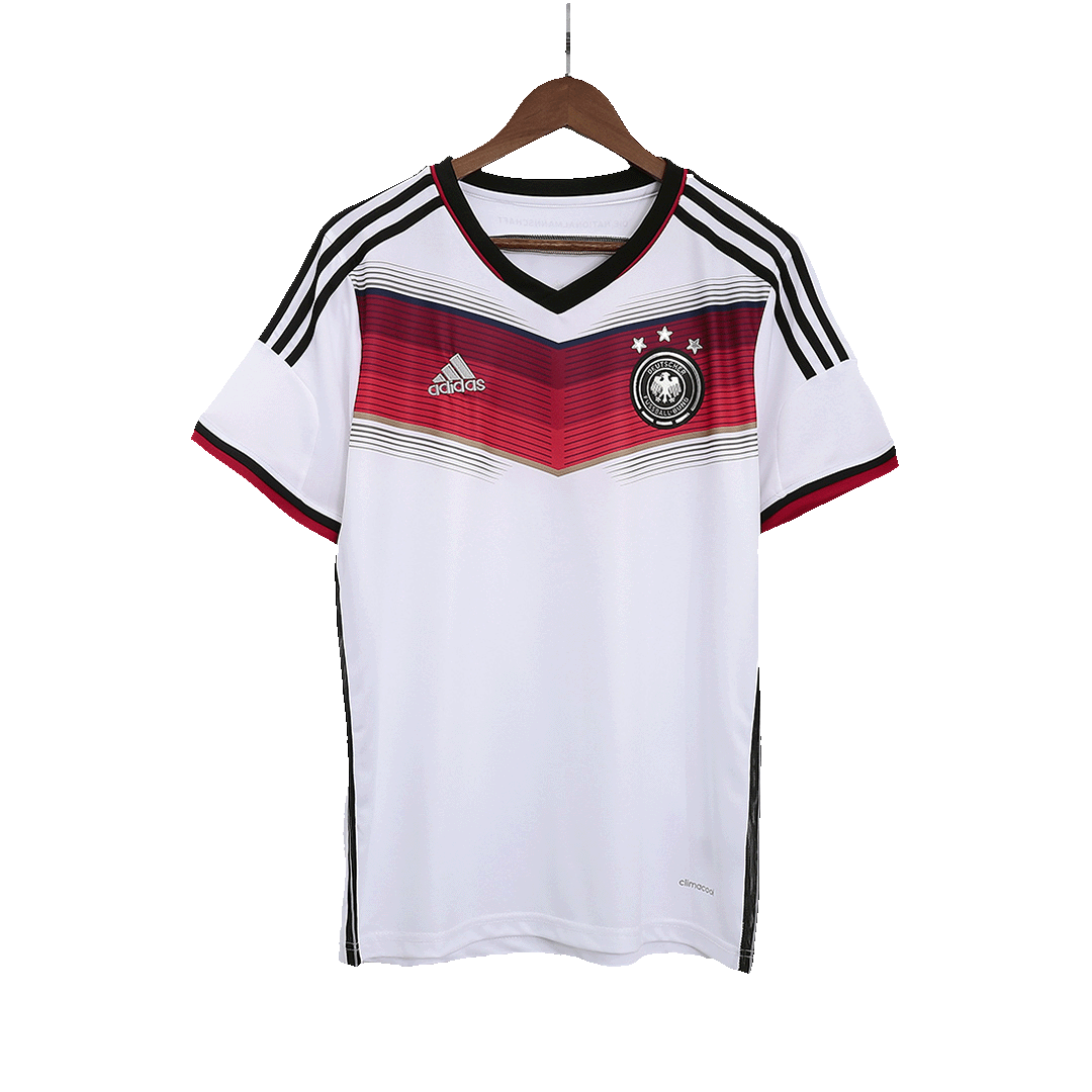 Germany 2014 Home White Retro Jersey