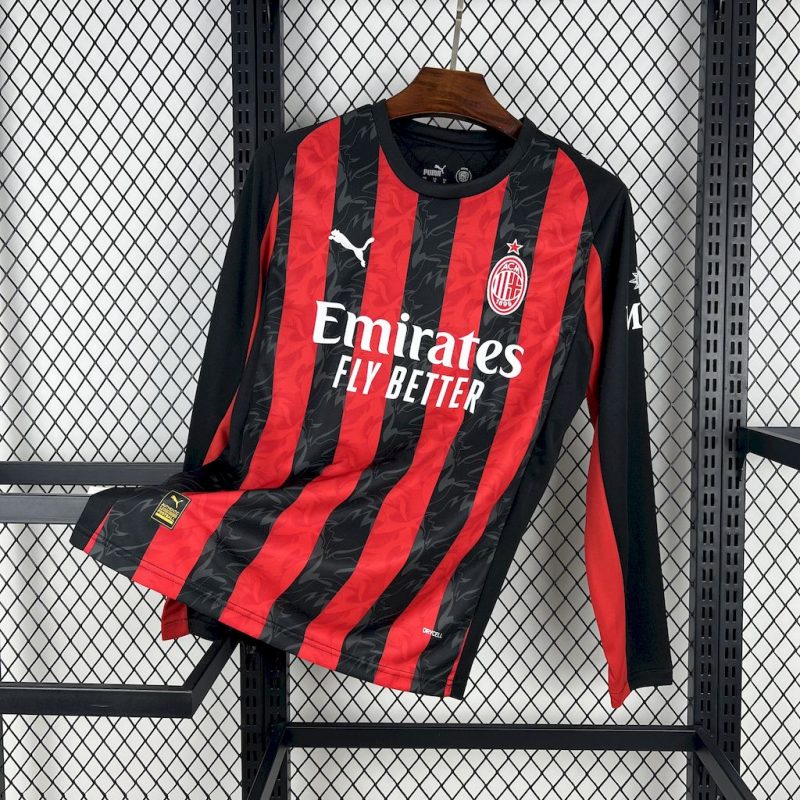 AC Milan 2025/26 Long Sleeve Jersey