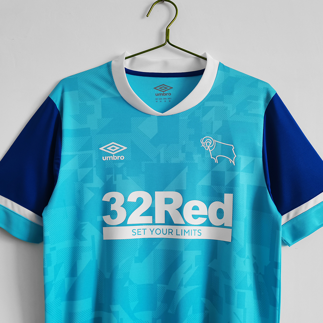 Derby County 2021/22 Away Blue Jersey