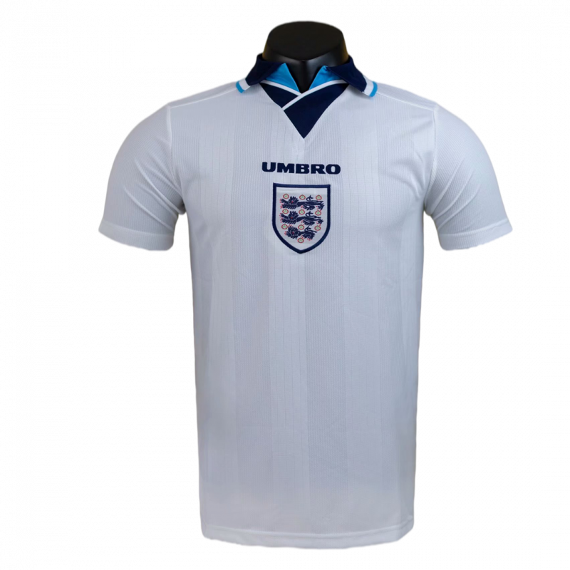 England 1996 Home White Retro Jersey
