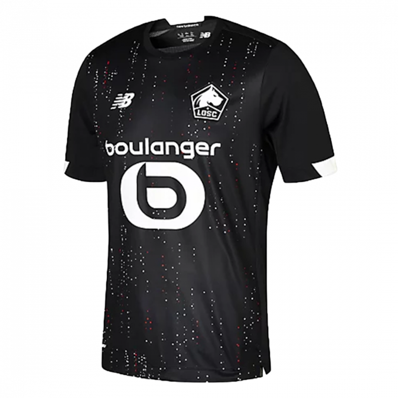 Lille OSC 2020/21 Away Black Jersey