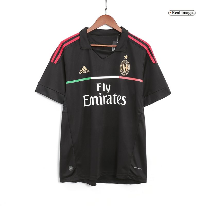 AC Milan 2011/12 Third Black Retro Jersey