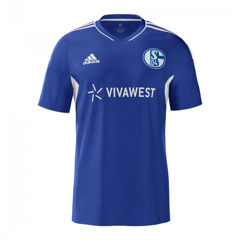 FC Schalke FC Schalke 04 2022/23 Home Blue Jersey