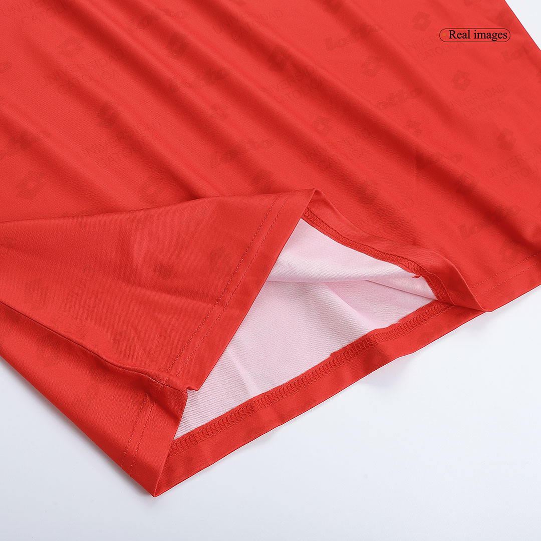Universidad Catolica 1996 Away Red Retro Jersey