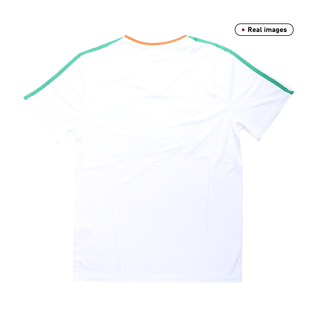 Iceland 1990 Away White Retro Jersey