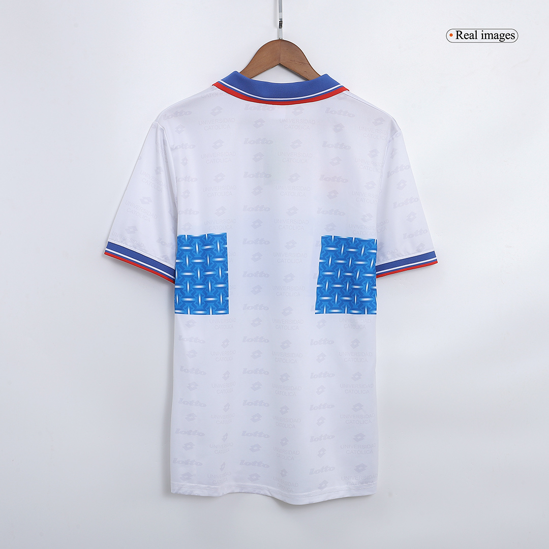 Universidad Catolica 1996 Home White Retro Jersey