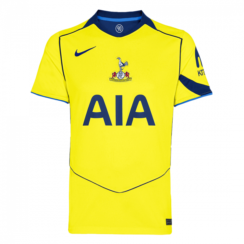 Tottenham Hotspur 2025/26 Third Yellow Jersey