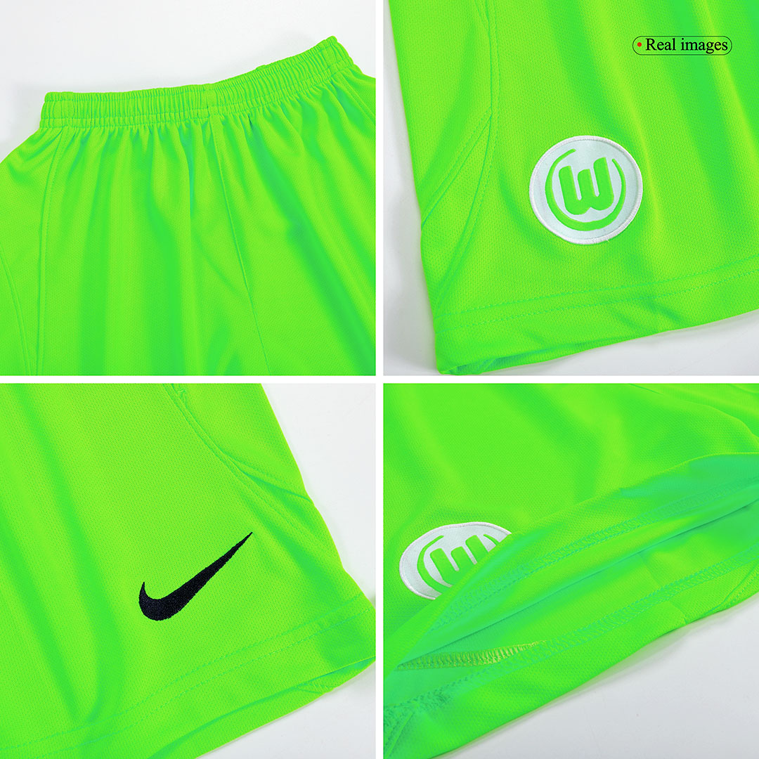Wolfsburg 2023/24 Home Green Kids Kit