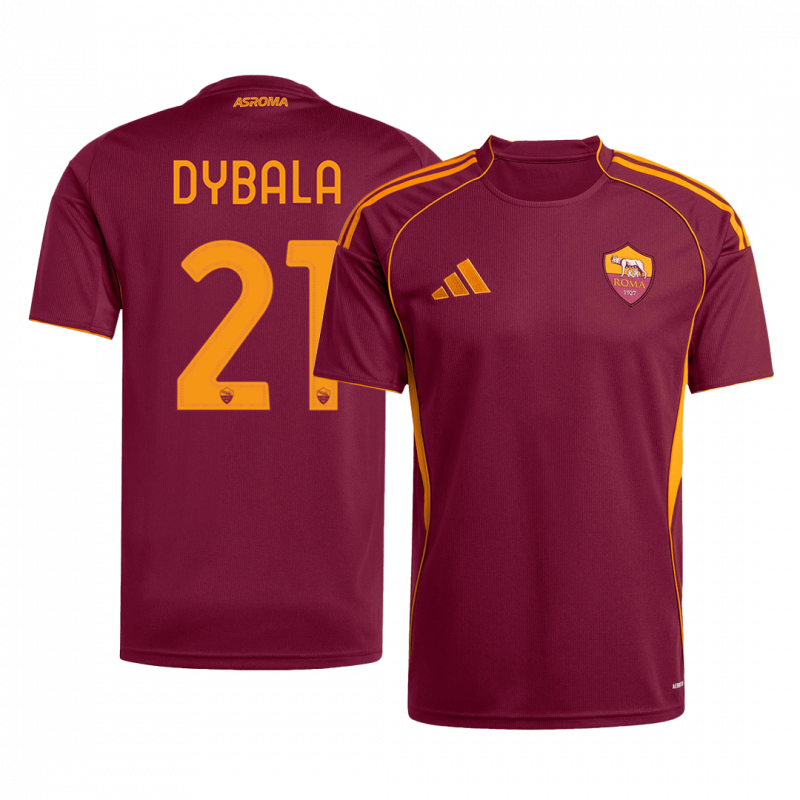 DYBALA #21 Roma 2025/26 Home Red Jersey