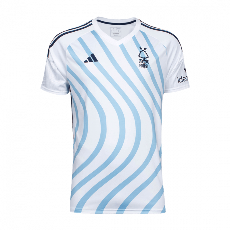 Nottingham Forest 2023/24 Away White Jersey