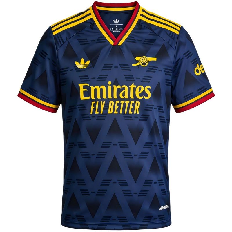 Arsenal 2026/27 Away Blue Jersey