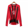 AC Milan 2004/05 Home Black Long Sleeve Retro Jersey