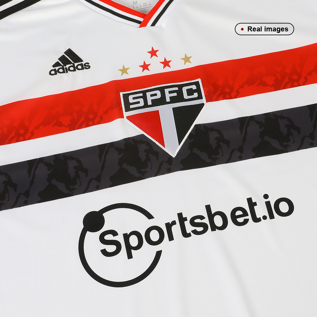 Sao Paulo FC 2022/23 Home White Jersey