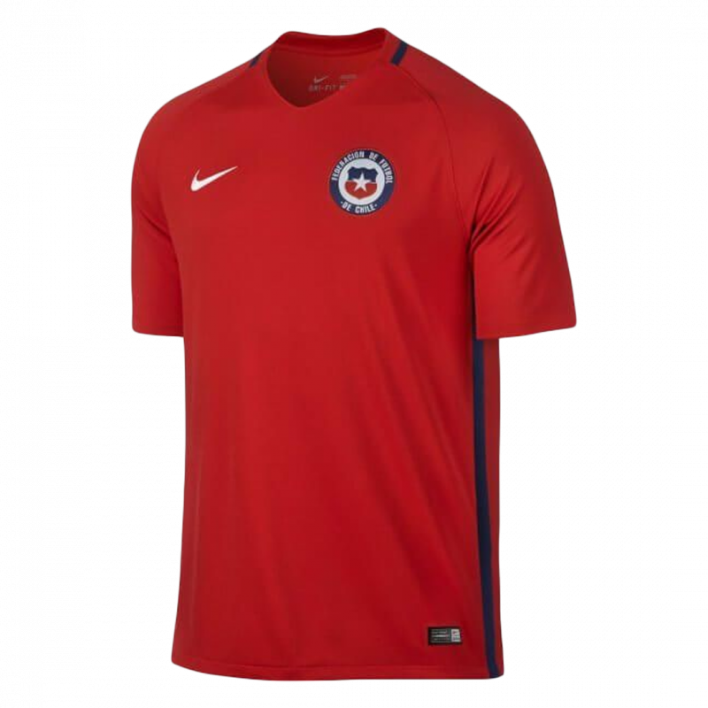 Chile 2016/17 Home Red Retro Jersey