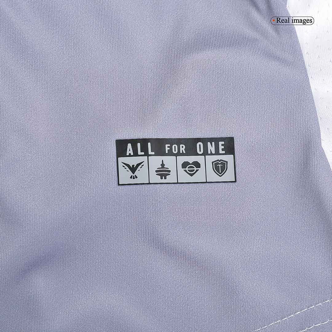 Toronto FC 2022 Away Grey Player Version Jersey