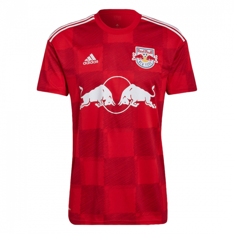 New York RedBulls 2022 Away Red Jersey