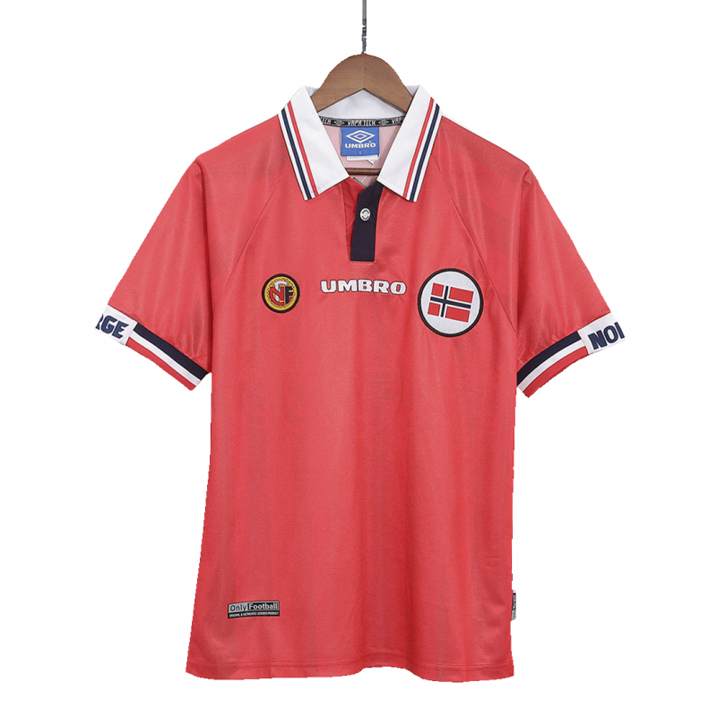 Norway 1998/99 Home Red Retro Jersey