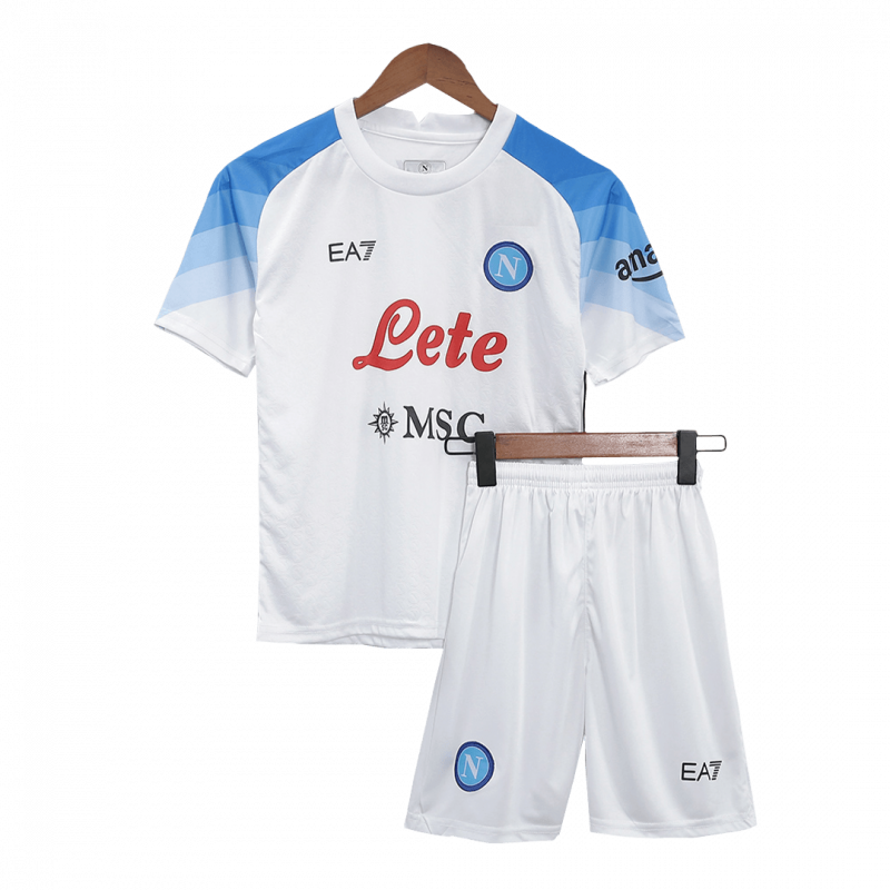Napoli 2022/23 Away Kids Kit
