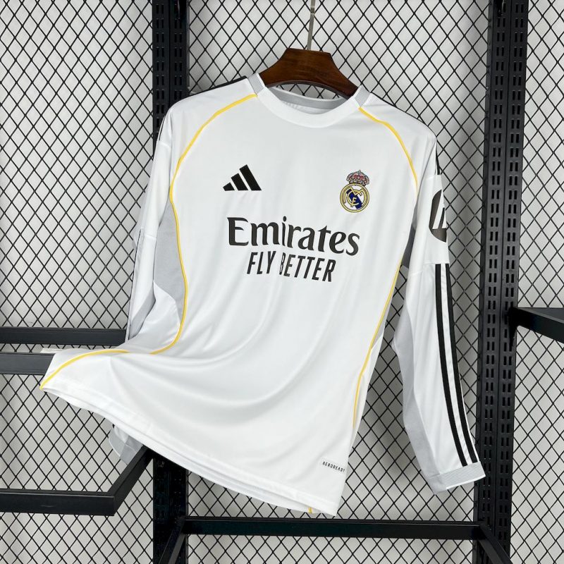 Maillot Foot Real 2025/26 Long Sleeve Jersey