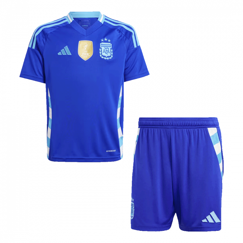 Argentina 2024 Away Blue Kids Kit
