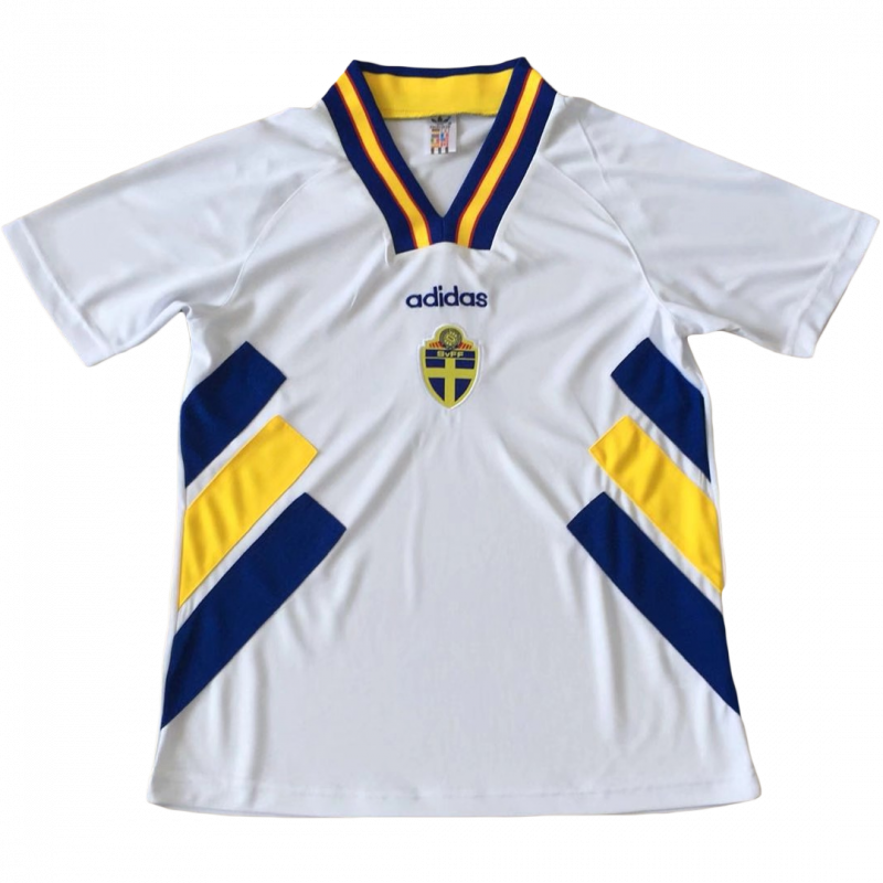 Sweden 1994 Away White Retro Jersey
