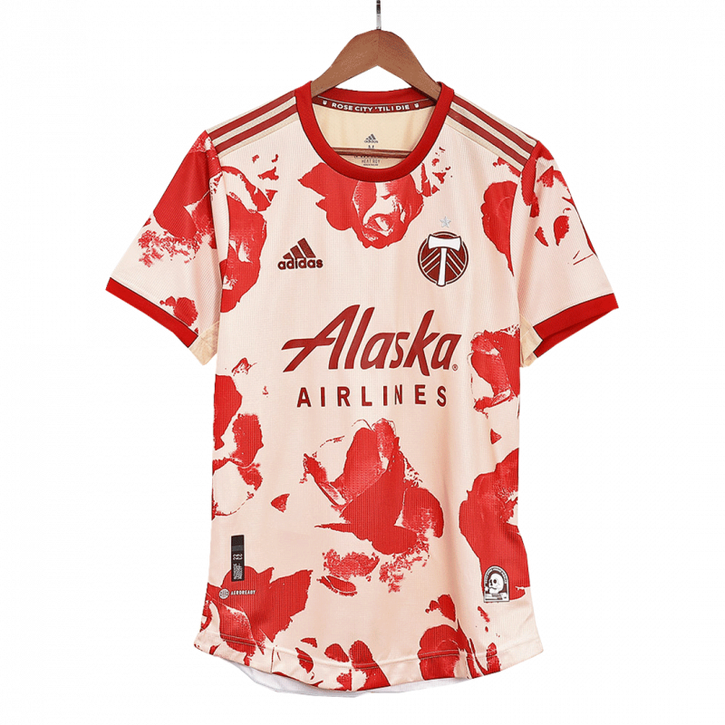 Portland Timbers 2022 Away Pink Player Version Jersey