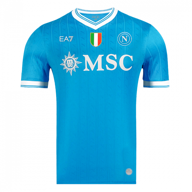 Napoli 2025/26 Home Blue Player Version Jersey