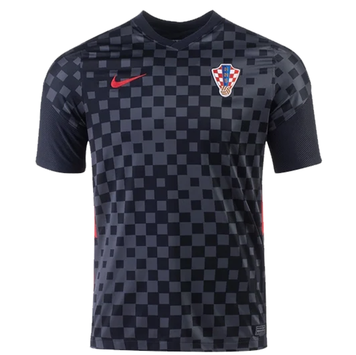Croatia 2020 Away Black Jersey