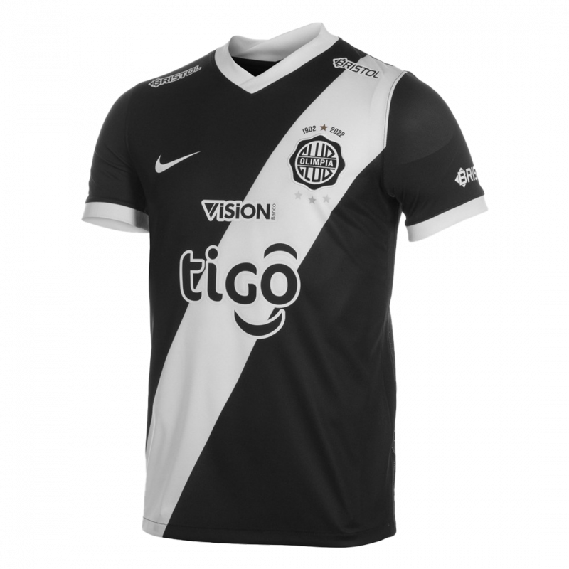 Club Olimpia 2022/23 Away Black Jersey