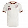 LAMINE YAMAL #19 Spain 2026 Away White Player Version Jersey