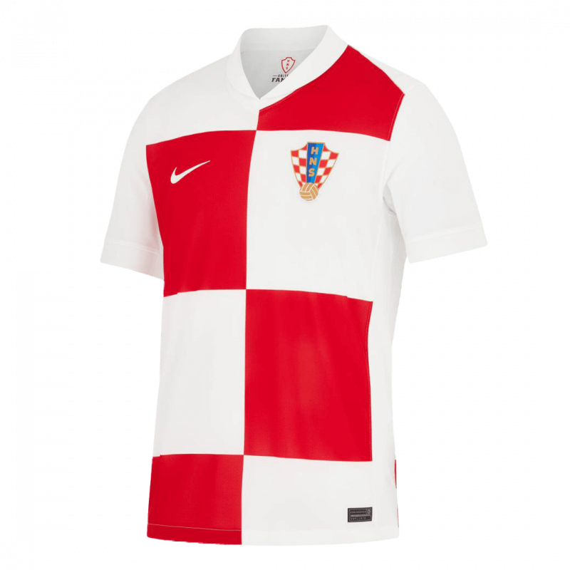 Croatia 2024 Home White Jersey