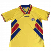 Romania 1994 Home Yellow Retro Jersey