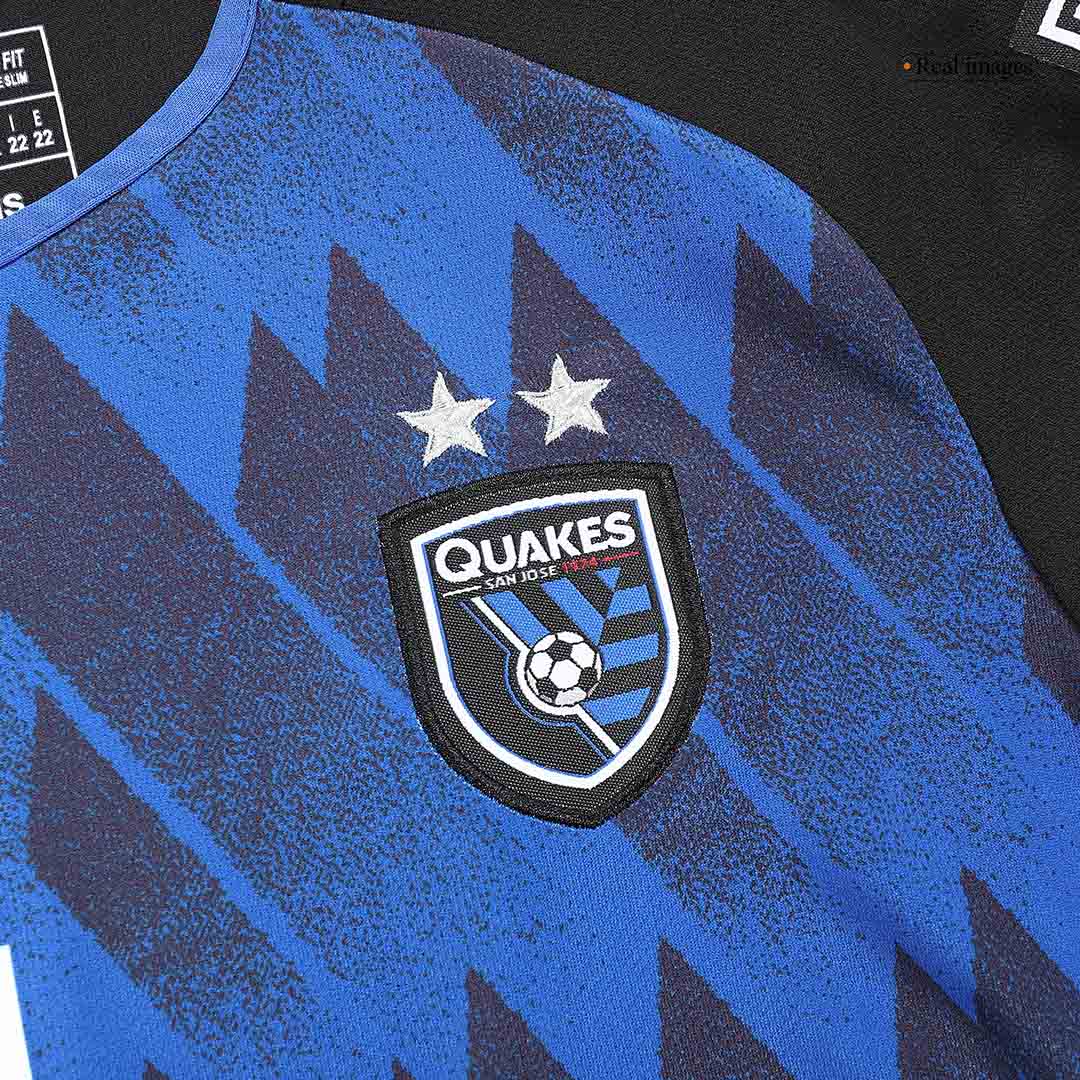 San Jose Earthquakes 2023 Home Blue Kids Kit