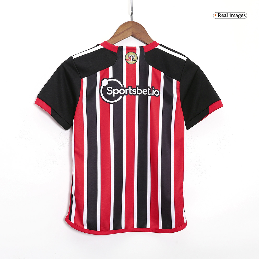 Sao Paulo FC 2023/24 Away Black Kids Kit