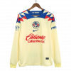 Club America 2023/24 Home Yellow Long Sleeve Jersey