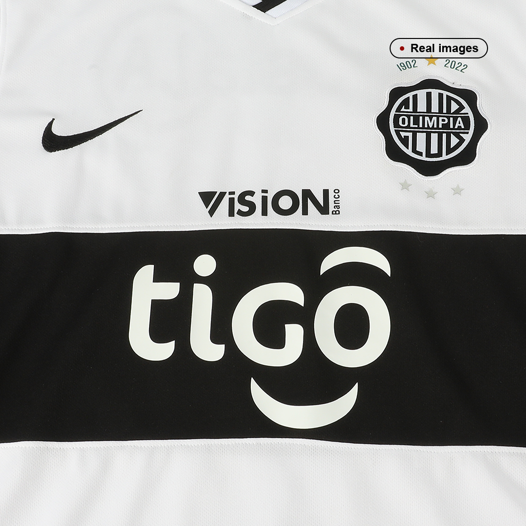 Club Olimpia 2022/23 Home Black Jersey