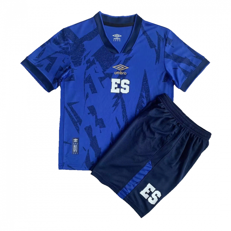 El Salvador 2023/24 Home Blue Kids Kit