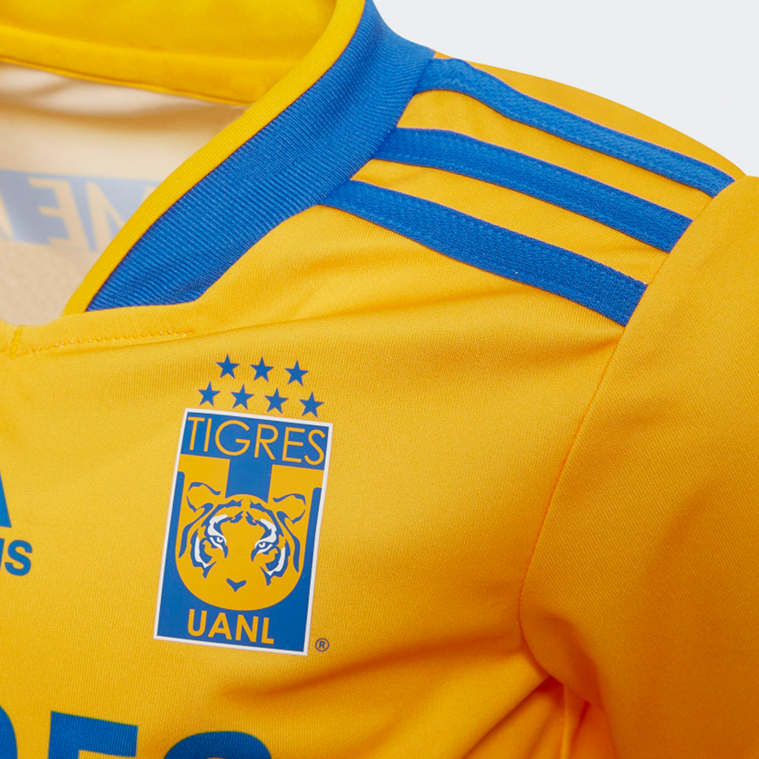 Tigres UANL 2021/22 Home Yellow Kids Kit