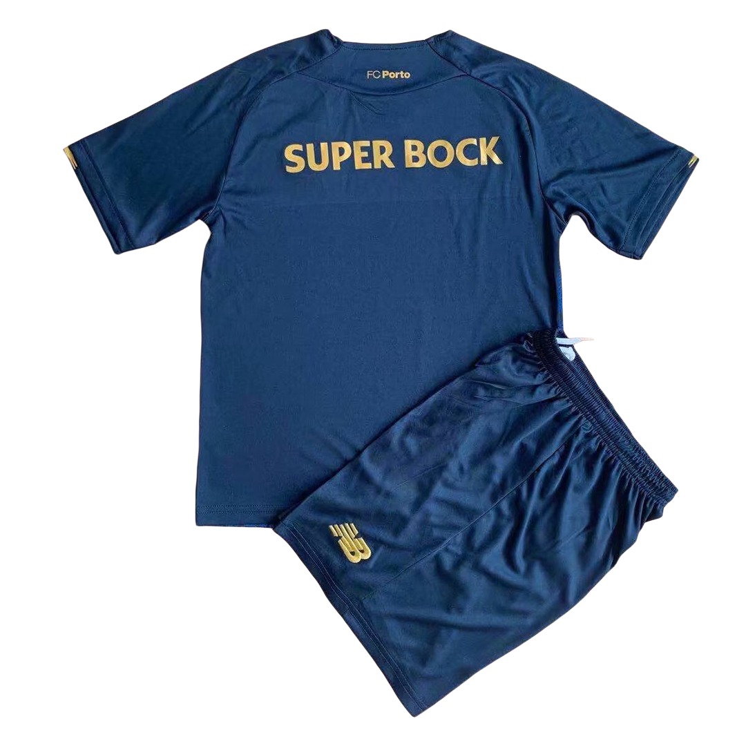 FC Porto 2021/22 Away Blue Kids Kit